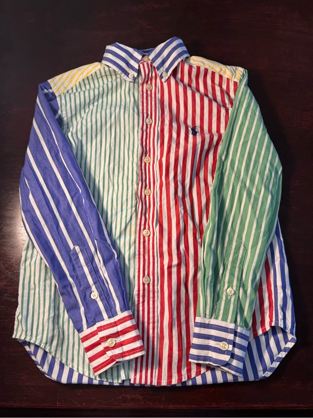 Polo by Ralph Lauren Multicolor Striped Button-Down Shirt